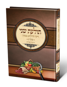 תולעת שני ג תשפ''ה הרב שניאור רווח המכון למצוות התלויות בארץ