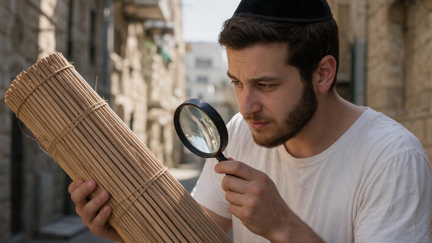 איך לבדוק סכך מחרקים – הוראות והנחיות לבדיקה, ניקוי ואחסון - המכון למצוות התלויות בארץ